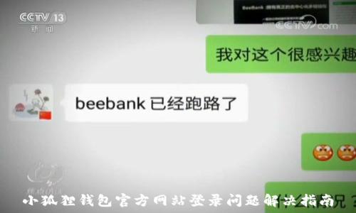   
小狐狸钱包官方网站登录问题解决指南
